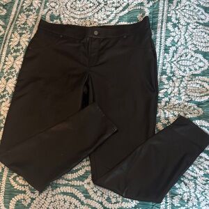 NEW Hue Black Faux Leather Leggings. Xl.